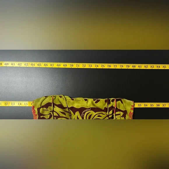 Manuhealii Green and Brown Sarong Swim Cover-Up - Picture 3 of 5